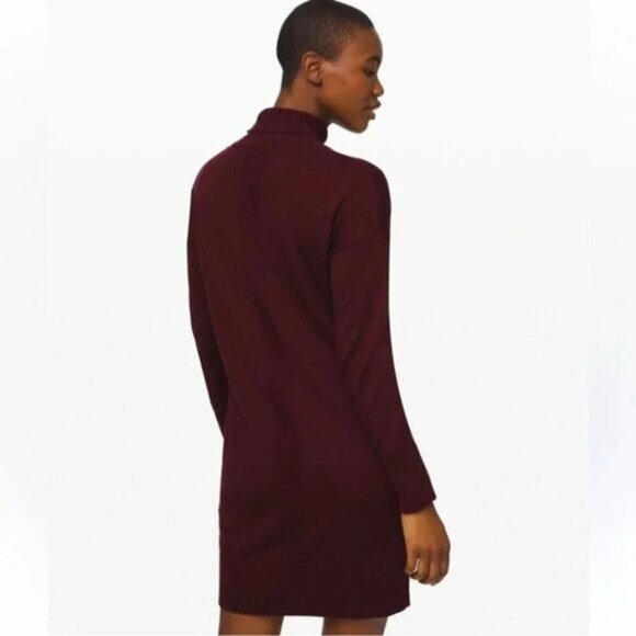 Lululemon Softer Still Dress Garnet - Picture 3 of 13